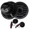 thumbnail image 1 of Massive Audio EMK6 V2-6.5 Inch, 125 Watts RMS and 250 Watts MAX, 20mm Soft Silk Dome Tweeter, 4 Ohm, 6dB High Grade Inline Crossover, Component Kit Speakers., 1 of 5