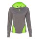 thumbnail image 1 of Augusta Sportswear Womens Freedom Pullover 2XL Graphite Heather/Lime Ropa deportiva Augusta 4812, 1 of 1