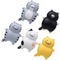 thumbnail image 5 of 5 piezas de imanes magnéticos NQ para refrigerador forma de gato y animal decoración para niños, 5 of 5