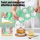 thumbnail image 5 of 6-Cubes Diamond-Shaped Silicone Ice Tray Puck-Shaped Ice Tray Silicone Ice Cubes Tray For The Kitchen, 5 of 6