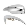 thumbnail image 4 of Door Rearview Mirror Cover, Wing Mirror  2pcs Silver  Rugged Durable ABS 8A6117K747CA  For Modify, 4 of 8