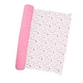 thumbnail image 1 of GUOOL Jacquard Net Mesh Bouquet Wrapping Paper Creative DIY Crafting Ornament Openwork Pink, 1 of 9