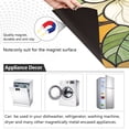 thumbnail image 4 of White Gardenia Dishwasher Magnet Cover Reuseable Refrigerator Magnet Cover Decal Kitchen Fridge Microwave Stickers Hoilday Party Decor 23 x 26 inch, 4 of 5