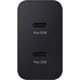 thumbnail image 2 of Cargador de pared con adaptador de corriente Samsung 50W Duo EP-T5020XBEGCA, 2 of 4