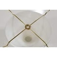 thumbnail image 2 of Oiled Parchment 14 Inch Empire Washer Fitter Lamp Shade with Stitched Trim, 2 of 3