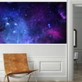 thumbnail image 3 of Idea4wall 4pcs Vast Starry Sky Galaxy Stick Wallpaper Removable Wall Murals Large Wall Stickers for Home Decoration, 48"x96", 3 of 5