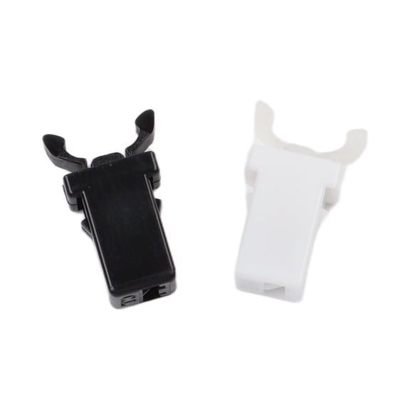 CENL Replacement Latch for Car Overhead Console Sunglasses Holder 2 Pack Black White