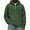 Army Green, variant on Men's Quarter Zip Corduroy Hooded Sweatshirt - Long Sleeve Color Pullover with Pockets, Casual Comfort, Soft Textured Fabric for Everyday and Light Outdoor,Dark Blue,S