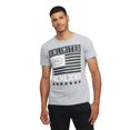 thumbnail image 2 of Ecko Unltd Men's T-Shirt Freedom Flying Puff Print Short Sleeve Crewneck Tee (XX-Large, Heather Grey), 2 of 5