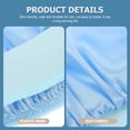 thumbnail image 3 of RUNROTOO 2Set Double-layered Design Sleeping Bonnet for Kids Aged 2-7 in Light Blue, 3 of 8