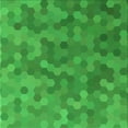thumbnail image 1 of Ahgly Company Tapis d'Intérieur Lavable en Machine Carré Vert Transitionnel, 5 Pieds Carré, 1 of 7