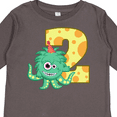 thumbnail image 4 of Inktastic 2nd Birthday Monster Boys or Girls Long Sleeve Toddler T-Shirt, 4 of 5