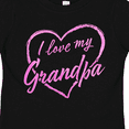thumbnail image 4 of Inktastic I Love My Grandpa in Pink Chalk Heart Boys or Girls Toddler T-Shirt, 4 of 5