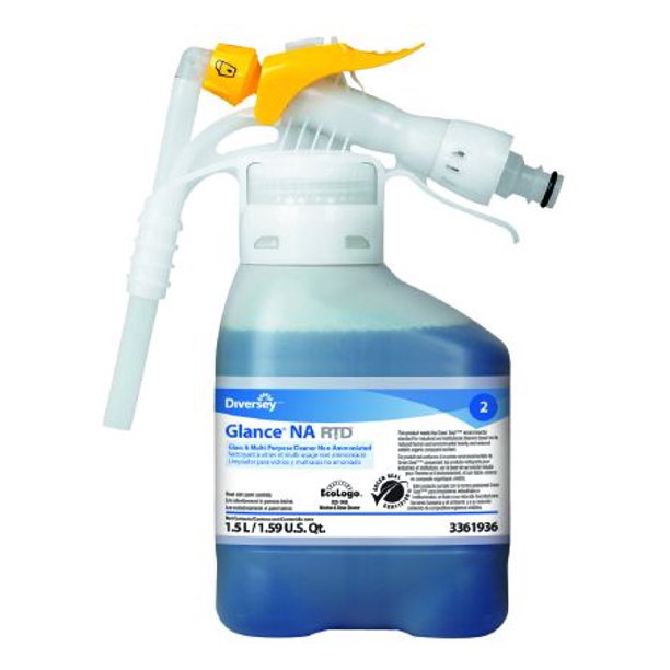 Glance Glass/Surface Cleaner NonAmmoniated Liquid Concentrate 1.5 Liter