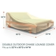 thumbnail image 4 of Budge Double Chaise Beige Patio Chaise Cover, Sedona, 4 of 11