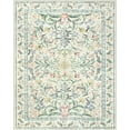 thumbnail image 6 of Moynesa 8'x10' Large Rugs for Living Room,Boho Machine Washable Area Rugs 8x10ft,Ultra-Thin Floral Rug Non Slip,Vintage Distressed Soft Carpet for Bedroom Office Dining Room,Beige, 6 of 8