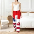 thumbnail image 4 of Balery USA Switzerland Pantalones de pijama para mujer, pijamas ultraligeros, pantalones de estar por casa-3X-Large, 4 of 6