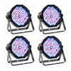 (4) American DJ Mega Par Profile Plus LED Par Can Wash Effect Lights - Open Box