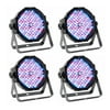 (4) American DJ Mega Par Profile Plus LED Par Can Wash Effect Lights