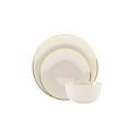 thumbnail image 5 of Crown Display 40 Premium Disposable Plastic 10 inch Dinner Plates - Classic Cream Design, 5 of 8