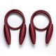 thumbnail image 1 of Lazos decorativos KAIYANG para cortinas con hojas Rosa Rojo vino, 1 of 5