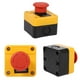 thumbnail image 5 of 660 V 10A Interruptor de Emergencia Botón de Emergencia Champi?ón Interruptor de Botón de Parada de Emergencia Interruptor Plástico Shell Rojo Jardinería Octpeak No, 5 of 7