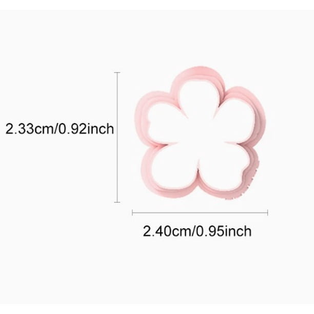 Molde for pendientes de cerámica blanda con flores de alta precisión, molde for cuchillos de arcilla de varios estilos, herramientas de artesanía DIY