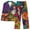 Multicolor, variant on Lorytime Christmas Vacation Pjs Sets for Women Santa Claus Long Sleeved Collared Tops Elastic Waist Pants Soft Sleepwear