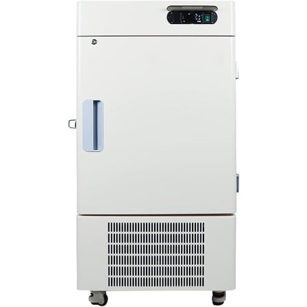 HNZXIB -122 °F Ultra-Low Temperature Freezer 58L Lab Cryogenic Refrigerator -86°C Samples Flash Freezer