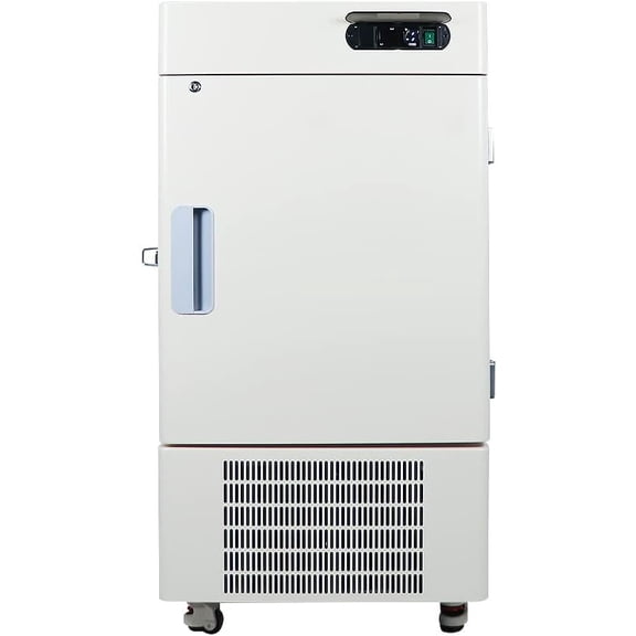 HNZXIB -122 °F Ultra-Low Temperature Freezer 58L Lab Cryogenic Refrigerator -86°C Samples Flash Freezer