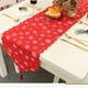 thumbnail image 3 of Billuyoard Cubierta de de Navidad Tela de moda Cómodos manteles individuales resistentes al desgarro Mantel impreso decorativo Diseño de vida Kits de decoración para fiestas Felicidad roja, 3 of 6