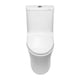 thumbnail image 2 of sanitario rivoli 1 pieza alargado 4.8 l blanco altura confortable, 2 of 8