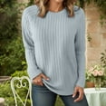 thumbnail image 2 of EDFBUYKRS Fall Shirts Womens Tops Long Sleeve Print Loose Blouse Xl, 2 of 5