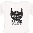 thumbnail image 4 of Inktastic Waiting for My Beard to Grow in Boys Long Sleeve Baby Bodysuit, 4 of 5