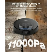 ECOVACS DEEBOT T30S Pro Robot Vacuum and Mop - 11000Pa, ZeroTangle Technology, TruEdge Adaptive Edge Mopping, AI Obstacle Avoidance, Auto-Mop Lifting
