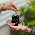 thumbnail image 3 of Hearth & Gear Adorable Black With Soft Textured Design As A Lovable Keychain Charm For Phone Purse, 3 of 5