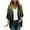 Green, variant on Hvyesh Plus Size Women Chiffon Kimono Cardigan Lightweight 3/4 Sleeve Open Front Tops Beach Wear Cover Up