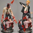 thumbnail image 2 of Anime motosierra hombre Denji figura PVC MODELO DE figura de acción juguetes Power Shelf Decor 33cm20CM sin caja zhangmengya unisex, 2 of 2