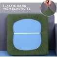 thumbnail image 4 of sasyxdc Waterproof Couch Cushion Covers  Magic Sofa Covers Washable  Stretch Sofa Cushion Slipcovers  Waterproof Couch Slipcovers for Dogs Pets  Furniture Protector (2 Pieces  Dark Grey), 4 of 8