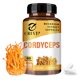 thumbnail image 2 of Extracto de hongo Cordyceps: suplemento cerebral para la memoria, la concentración, el alivio del estrés y un mejor estado de ánimo - 120 cápsulas, 2 of 5