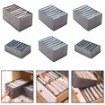 thumbnail image 2 of Organize Your Clothes with Our Convenient Clothing Compartment Storage Box Medium Size 5Pcs, 2 of 9