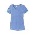 thumbnail image 5 of District Made Ladies Perfect Tri V Neck Tee-3XL (Maritime Frost), 5 of 6