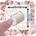 thumbnail image 6 of 35pcs-50pcs Pink Sticker Pack Stationery Stickers Cozy Funny Stickers Graffiti Decals for Suitcase Phone Laptop, 6 of 9