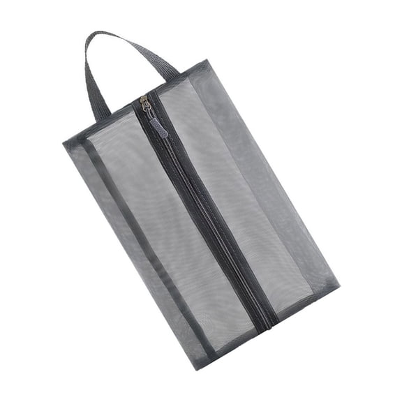 2. Nylon Shoe Storage Bag With Breathable Compartments For Gym Travel Essentials & Daily Organization