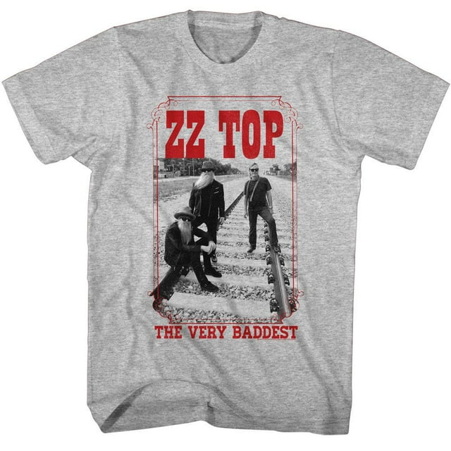 Zz Top Musique Very Bad T-Shirt à Manches Courtes pour Adulte