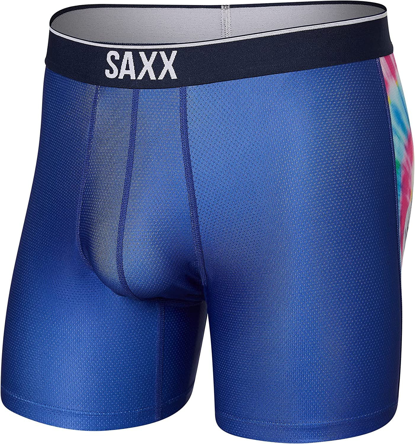 SAXX Men's Underwear VOLT Breathable Mesh Boxer Briefs with Built-In ...