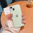 thumbnail image 1 of Ultra-Thin Matte Soft Transparent Case For iPhone 16 15 14 13 12 11 Pro Max X XS Max XR 7 8 Plus SE Mini TPU Slim Cooling Cover GR For iPhone 14ProMax, 1 of 6