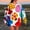Colorful, variant on Womens Oversized Sweatshirt Easter Cute Fun Print Long Sleeve Comfort Casual Pullover Plus Size Sweatshirts for Women Colorful L