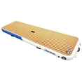 thumbnail image 1 of Inflatable Sport Boats Mini Mate Yacht Dock 10' x 3' Inflatable Water Platform Dock, 1 of 5