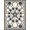 Blue Beige, Pattern 3, variant on ODIKA Starfish Ocean Nautical Seashell Border Bathroom Coral Reef Wave for Home Office, Gaming Room, Under Desk, Non-Slip Chair-Friendly